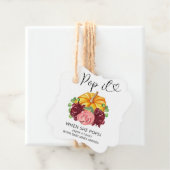 Pop als ze pop pompoen bedankjes labels (In situ)