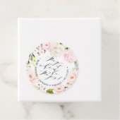 Pop als ze Pop veeg Baby shower Bedankjes Labels (In situ)