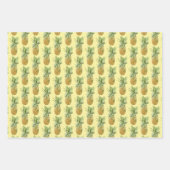 Pop anananas Art Trio Inpakpapier Vel (Voorkant 3)