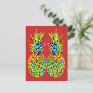 Pop ananas briefkaart
