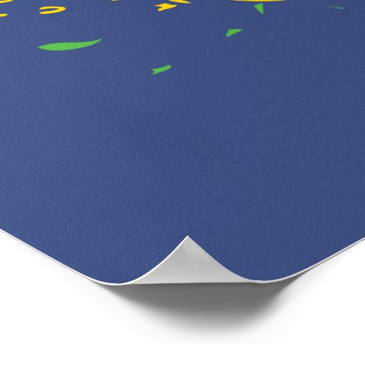 Pop ananas poster (Hoek)