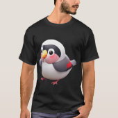 　Pop and colorful birds T-shirt (Voorkant)