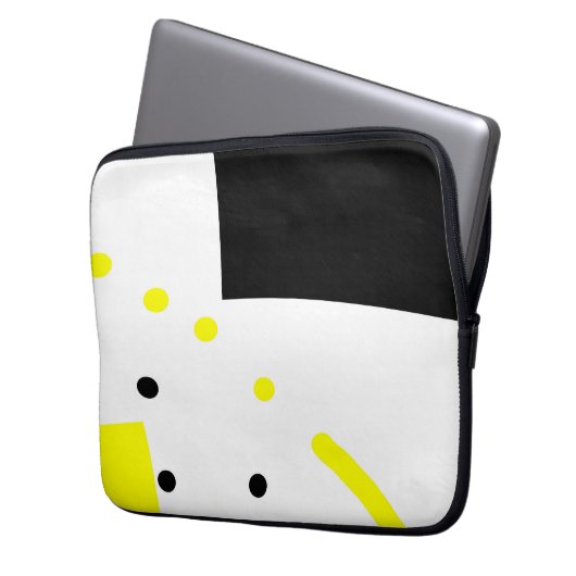 Pop-art92 Laptop Sleeve (Voorkant Links)