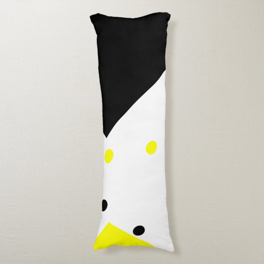 Pop-art92 Lichaamskussen (Voorkant Verticaal)