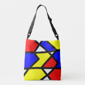 Pop-art96 Crossbody Tas (Achterkant)