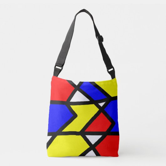 Pop-art96 Crossbody Tas (Voorkant)