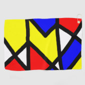 Pop-art96 Golfhanddoek (Horizontaal)