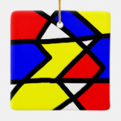 Pop-art96 Keramisch Ornament (Achterkant)