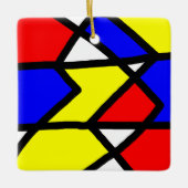 Pop-art96 Keramisch Ornament (Voorkant)
