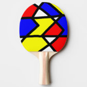 Pop-art96 Tafeltennisbatje (Achterkant)