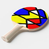 Pop-art96 Tafeltennisbatje (Voorkant Gekanteld)
