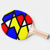 Pop-art96 Tafeltennisbatje (Zijkant)