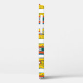 Pop art. 90s naadloos muziekcassettes. B Case-Mate iPhone Case (Achterkant / Links)