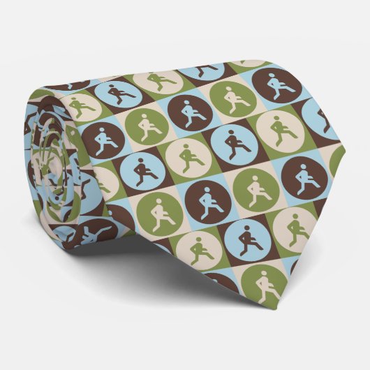 Pop Art aan het werk Stropdas (Opgerold)