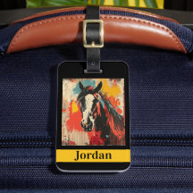 Pop Art Aangepaste Paard ID