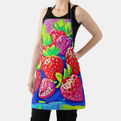 Pop Art Aardbeien Schort (Insitu)