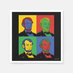 Pop Art Abraham Lincoln Servet