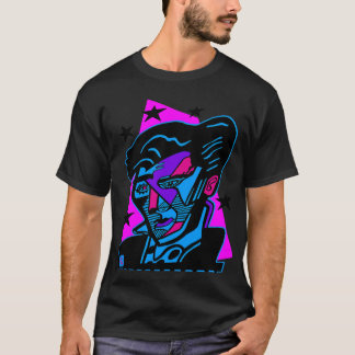 Pop Art Abstracte Hollywood Stars van CBaum T-shirt