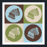 Pop Art Accordion Poster<br><div class="desc">Pop Art Accordion. Geniet van dit leuke ontwerp met je hobby,  beroep of obsessie voor geweldige t-shirts,  stickers en nog veel meer. Ze maken ook geweldige cadeautjes!</div>