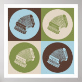 Pop Art Accordion Poster (Voorkant)