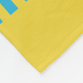 Pop art achtergrond, abstracte geometrische textuu fleece deken (Hoek)