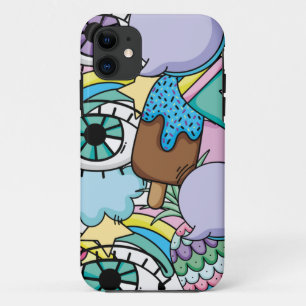 Pop Art Achtergrond Cartoon Case-Mate iPhone Case