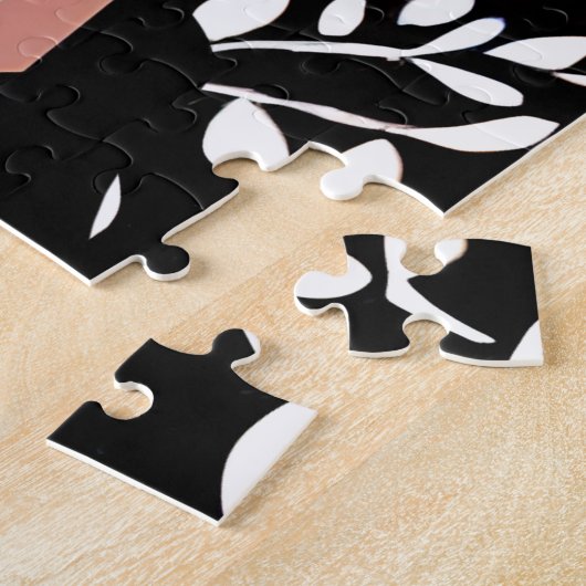 Pop Art AI stripboek Vrouw Gezicht Legpuzzel (Zijkant)