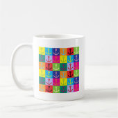 Pop Art Anchor Koffiemok (Links)