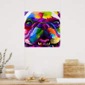 Pop-Art Animal Poster (Keuken)