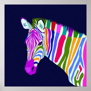 Pop Art Animal Poster