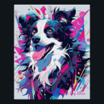 Pop Art Anime Border Collie Dog 005 - Victoria SAS Perfect Poster<br><div class="desc">[ Kunstschilderijen van hoge kwaliteit ] ● Acryl op papier ● 8, 000 ~ 10, 000pixel ● 500dpi 【Victoria Sasuke】 Illustrator die houdt van Japanse anime en Kawaii honden. Ze tekent vrolijke en expressieve honden in een kleurrijke en POP stijl. Deze schilderijen vrolijken je dagelijks leven op.</div>