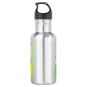 Pop Art Appels 24 oz Aluminium Waterfles (Achterkant)