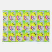 Pop Art Apple Kitchen Towel Theedoek (Horizontaal)