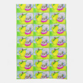 Pop Art Apple Kitchen Towel Theedoek (Verticaal)