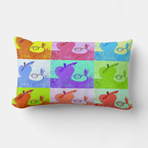 Pop Art Apple Lumbaal Accent Kussen