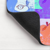 Pop Art Apple Muismat (Hoek)