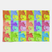 Pop Art Apple Theedoek (Horizontaal)