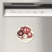 Pop Art Apples Magneet (Insitu (Vaatwasser))