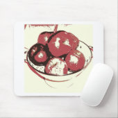 Pop Art Apples Muismat (Met muis)