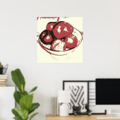 Pop Art Apples Poster (Thuiskantoor)
