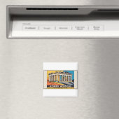 Pop-Art Athens Parthenon Magnet (Insitu (Vaatwasser))