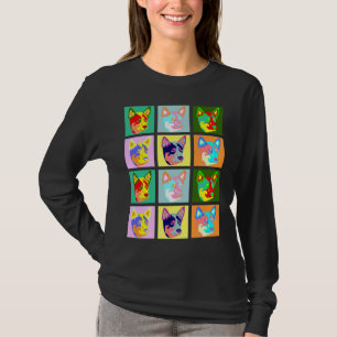 Pop Art Australian Cattle Dog T-shirt