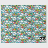 Pop Art Baby Boy Cadeaupapier (Vlak)