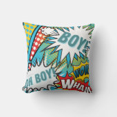 Pop Art Baby Boy Kussen (Voorkant)