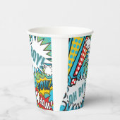 Pop Art Baby Boy Papieren Bekers (Rechts)