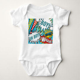 Pop Art Baby Boy Romper
