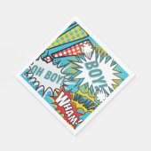 Pop Art Baby Boy Servet (Hoek)