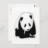 Pop Art Baby Panda Briefkaart (Voorkant / Achterkant)