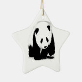 Pop Art Baby Panda Keramisch Ornament (Rechts)