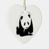 Pop Art Baby Panda Keramisch Ornament (Rechts)
